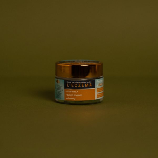 Anti-itch cream against eczema