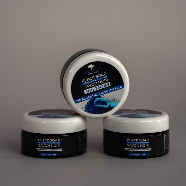 Black soap blue nila with  black seed anti stain