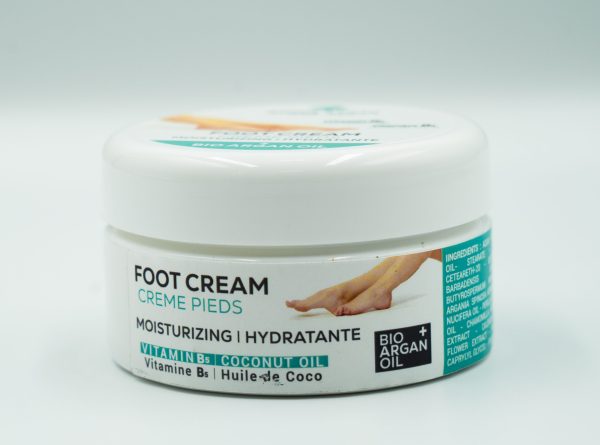 Foot cream coconut oil