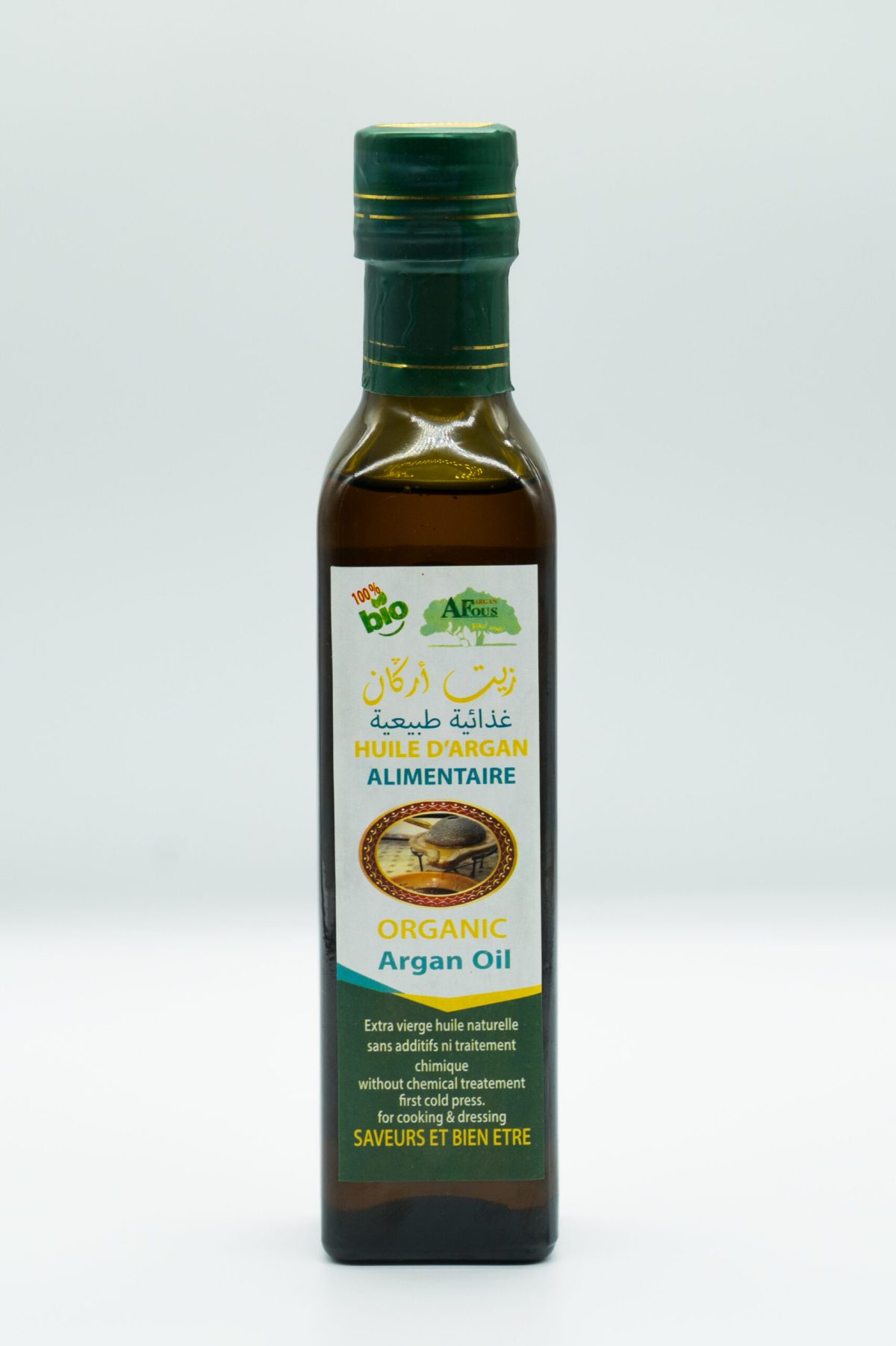 afous-argan-oil-morocco-98 Organic argan oil 250ml - Image 1