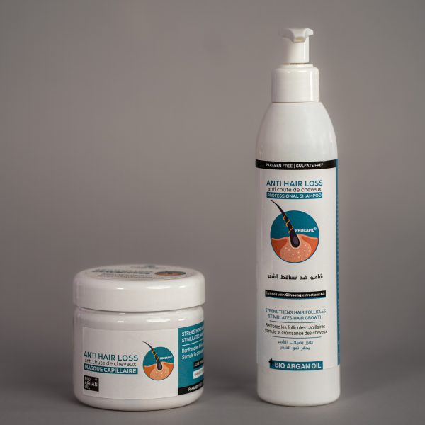 Anti Hair Loss Professionnal Shampoo and cream