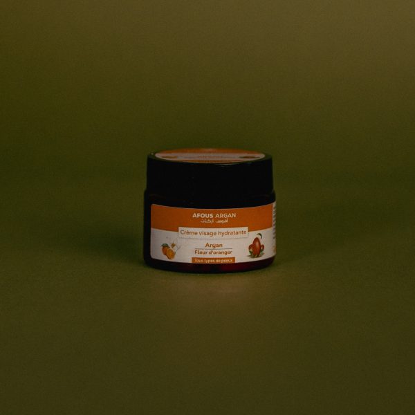 Moisturizing Face Cream with Argan & Orange Blossom