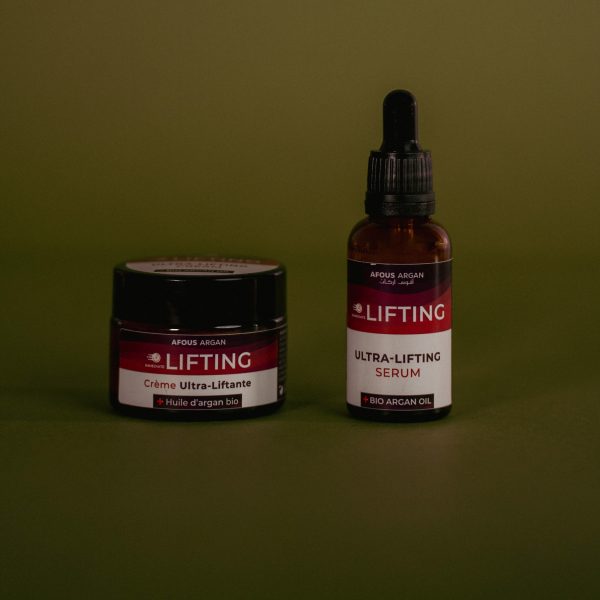 Ultra Lifting Cream & Serum with Bio Argan Oil