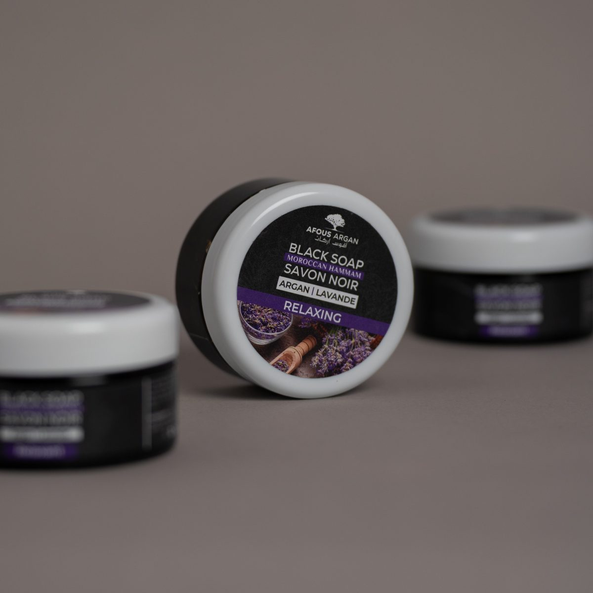 BLACK SOAP MOROCCAN HAMMAM SAVON NOIR Argan | Lavande - Image 3