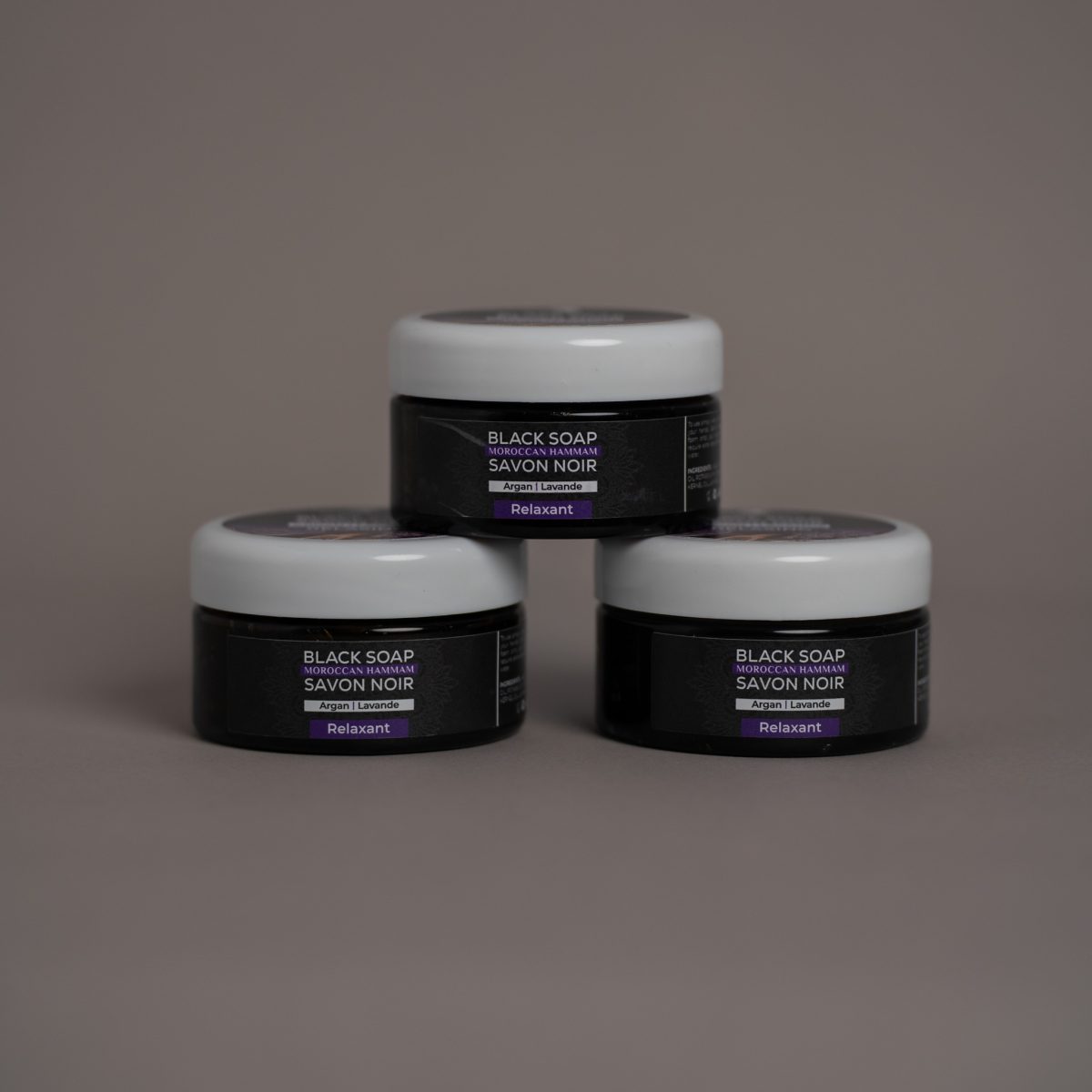 BLACK SOAP MOROCCAN HAMMAM SAVON NOIR Argan | Lavande - Image 4