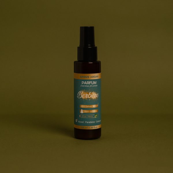 PARFUM cheveux et corps Berbère Anti-tabac Anti-odeurs
